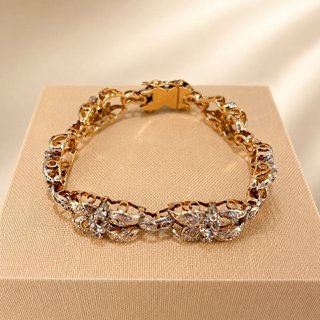 Pulsera Oro Rosa 18KL BARC-TRA2228