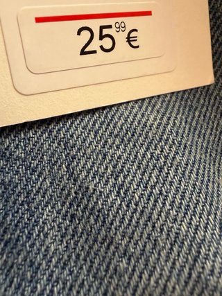 Jeans baggy mujer con tachuelas – Talla 42 – Nuevo