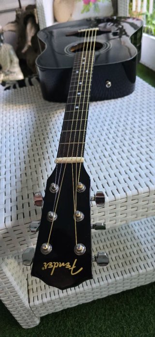Guitarra Acústica Fender Negra