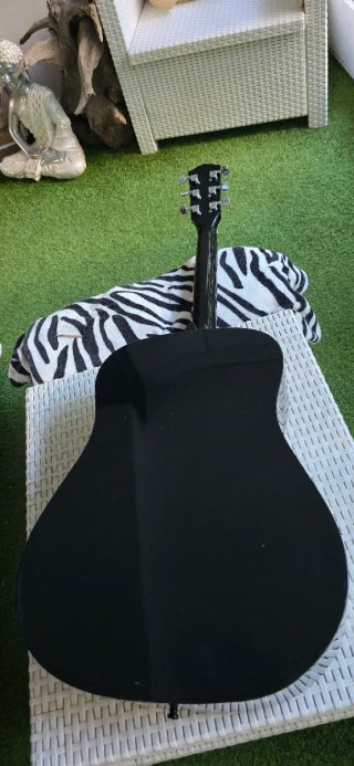 Guitarra Acústica Fender Negra
