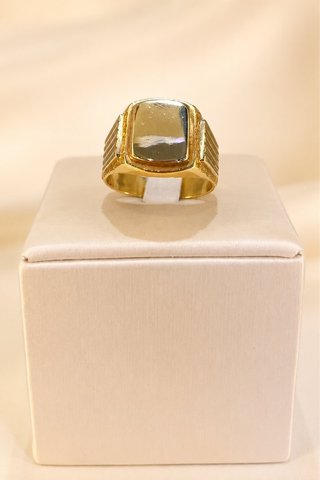 Anillo de diseño clásico  Oro 18 Kl BARC-TRA1766