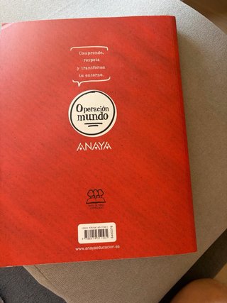 LIBRO ECONOMÍA OPERACIÓN MUNDO  1º BACHILLERATO