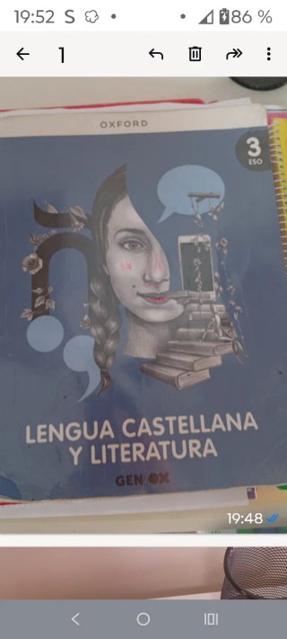 Libros de 3° ESO, instituto de Cigales.