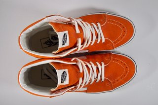 Zapatillas Vans SK8-HI Altas Naranja Talla 42