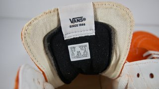 Zapatillas Vans SK8-HI Altas Naranja Talla 42