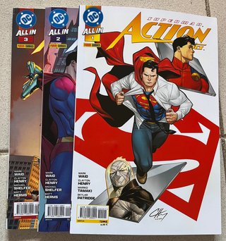 Comic Action Comics 1,2 y 3