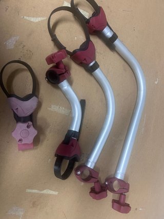 Brazos para portabicicletas fianma t4