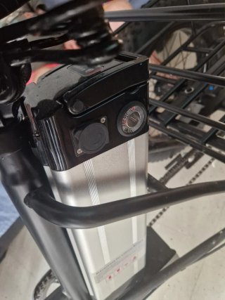 Triciclo Eléctrico Fat Bike Negro