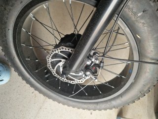 Triciclo Eléctrico Fat Bike Negro