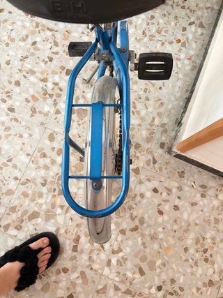 Bicicleta BH Plegable Vintage Azul Ruedas 14