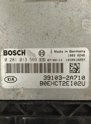 986 centralita motor uce 0281013569 kia ceed