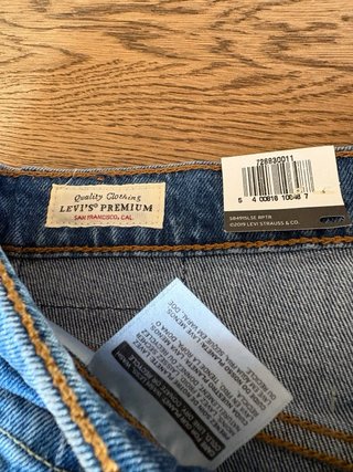 Levi's Jeans W32 L29 Nuevos con Etiqueta
