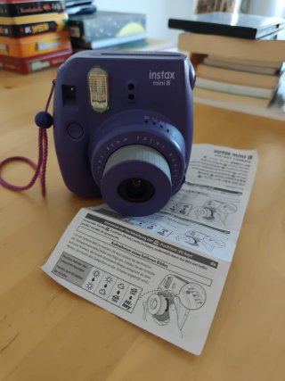 Cámara Fujifilm Instax Mini 8 Morada