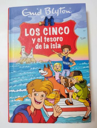 Lote de 3 libros de los cinco