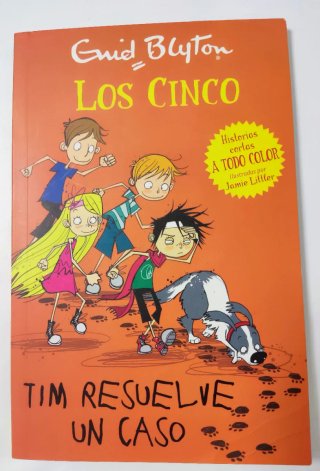 Lote de 3 libros de los cinco