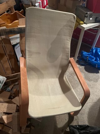 Butaca Ikea Madera Beige