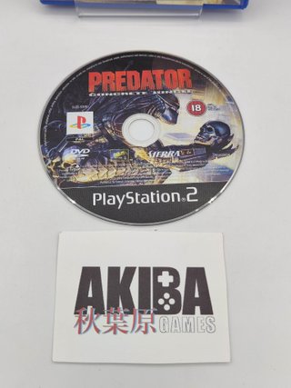 Predator Concrete Jungle PAL - PS2