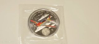 Moneda 60 Euro Academia del Aire Princesa Leonor
