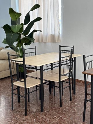 Mesa + 4 Sillas para Bares/Restaurantes