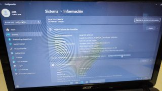 Portátil Acer Aspire E1-571 i5 6GB RAM
