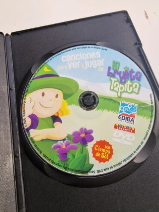 DVD Canciones para ver y jugar La Brujita Tapita