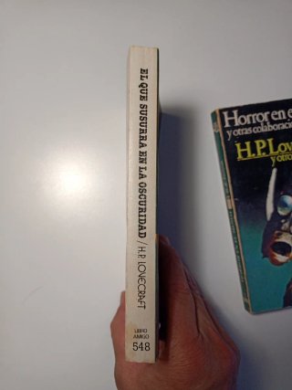 H.P Lovecraft (dos libros de bolsillo)