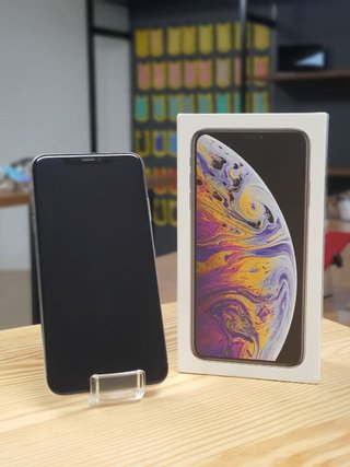 IPHONE XS MAX 256GB PLATA 100% BATERÍA