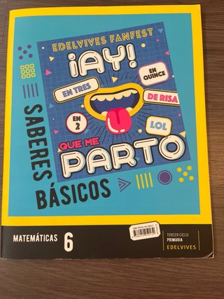 Matemáticas, 6 de primaria Edelvives