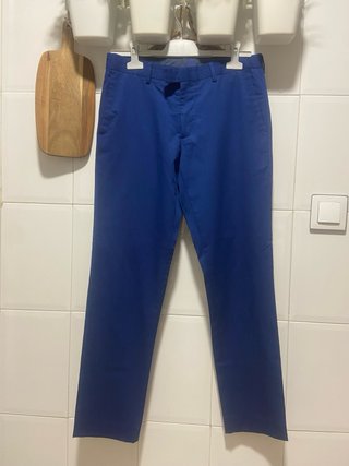 Chaqueta traje juvenil azul
