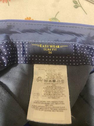 Chaqueta traje juvenil azul