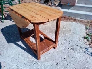 Mesa alas plegables S.XIX restaurada