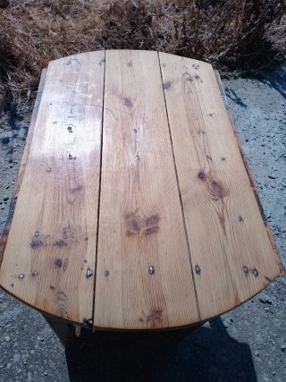 Mesa alas plegables S.XIX restaurada
