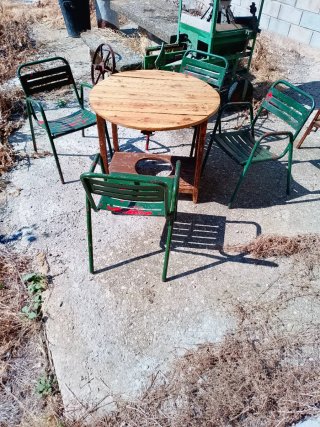 Mesa alas plegables S.XIX restaurada