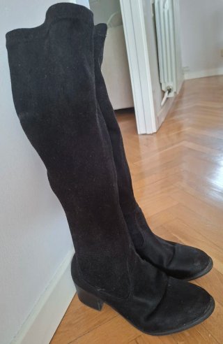 Botas altas negras