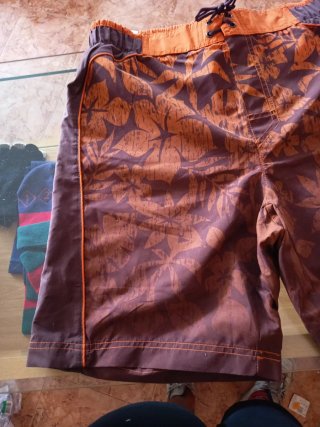 Bermudas Lotto Talla L Estampado Hojas