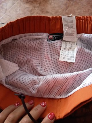 Bermudas Lotto Talla L Estampado Hojas
