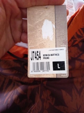 Bermudas Lotto Talla L Estampado Hojas