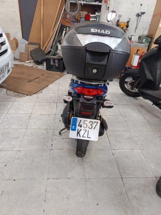 Suzuki Address 110 Scooter Azul
