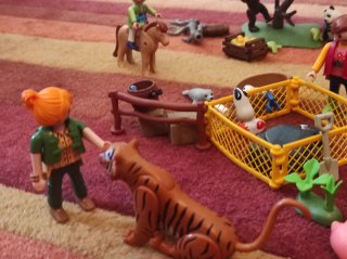 Playmobil Granja con animales y figuras