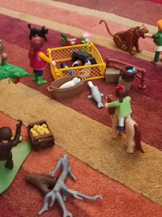 Playmobil Granja con animales y figuras