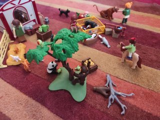 Playmobil Granja con animales y figuras