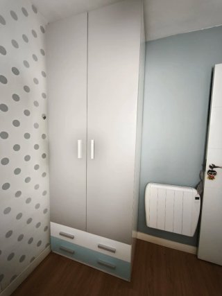 Cama nido juvenil con armario