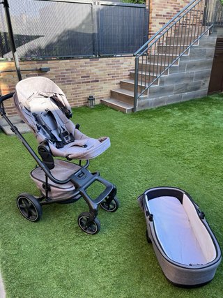 Carrito Easywalker Jimmey con capazo color gris