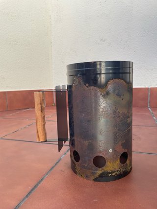 Barbacoa de carbón