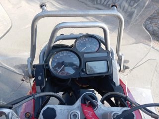 BMW R1200GS  Roja y Plata