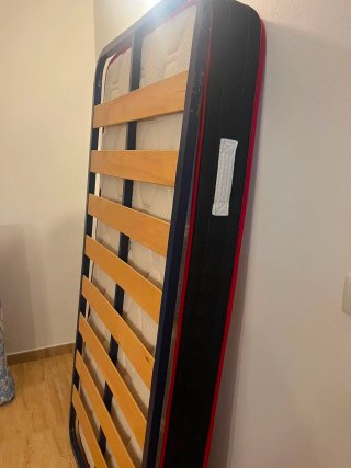 Colchón y somier de 90cm