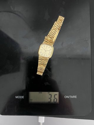 Omega De Ville Oro 18K Quartz Vintage