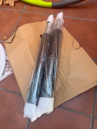 Taburetes ajustables madera y metal