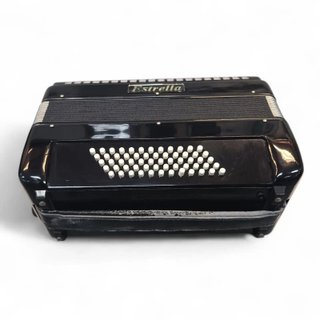 ACORDEON ESTRELLA NEGRO 34/60 + MALETIN