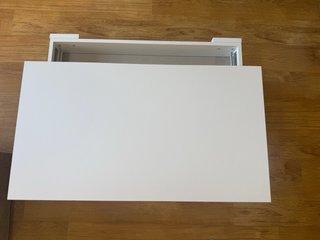 Mesa de centro elevable con almacenaje